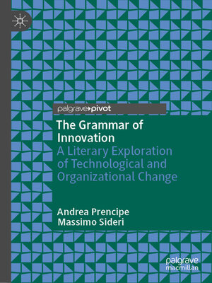 cover image of The Grammar of Innovation